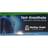 Test-Enanthate  10 amps [10x250mg/1ml] by Sterling Knight