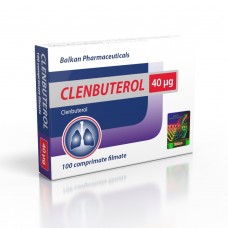 Clenbuterol 40 mcg, 60 tabs Balkan Pharmaceuticals
