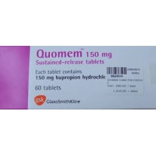 Quomem (60 Tabs 150 mg Bupropion Hydrochloride)