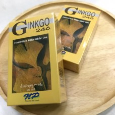Ginkgo 246 40 mg [90 Tabs, Nawaphol Enterprise] Ginkgo Biloba Extract