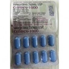 Centrex 1000mg (Valacyclovir) 30 Tablets