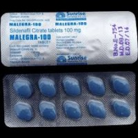 Malegra 100 mg (Sildenafil Citrate & Tadalafil) 30 Tablets