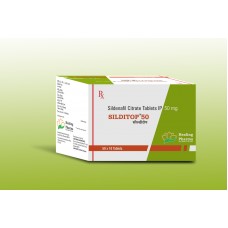Silditop 50 mg Sildenafil Citrate 10 Pills