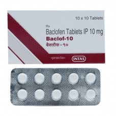 Baclof 10 mg by Indian Pharmacy