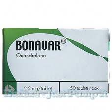 Bonavar Oxandrolone 2.5 mg 50 Tabs By Body Research 