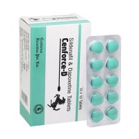 Cenforce D 160 mg (Sildenafil Citrate 100 mg + Dapoxetine 60mg) 30 tablet