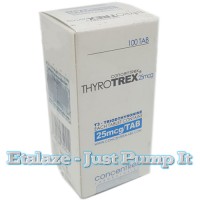 ThyroTREX 25 mg 100 Tabs by Concentrex