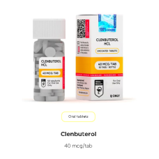 Clenbuterol 40 mcg 50 Tabs by Hilma Biocare