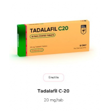 Tadalafil C20 tabs Hilma Biocare