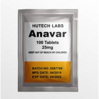 Anavar 25mg by Hutech
