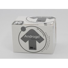 Androgel Testosterone Gel 50gm Besins Pack of 1 x 5 gm x 10