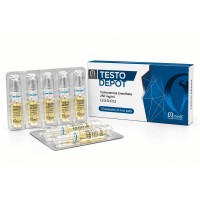 Test Enan 250 by Omega Meds - Testosterone Enanthate (250 mg/ml, 10 Ampoules)