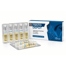 Test Enan 250 by Omega Meds - Testosterone Enanthate (250 mg/ml, 10 Ampoules)