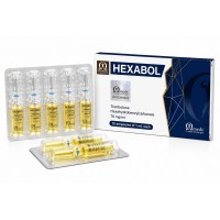 Tren Hexa 76 by Omega Meds - Trenbolone Hexahydrobenzylcarbonate (76 mg/ml, 10 Ampoules)