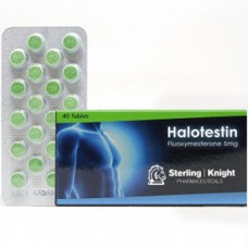 Halotestin 5 mg Fluoxymesterone 40 Tabs by Sterling Knight