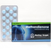Methandienone 10 mg 100 Tabs by Sterling Knight