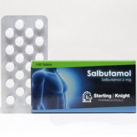 Salbutamol 2 mg 100 Tabs by Sterling Knight