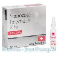 Stanozolol 50mg 10 Amps by Swiss Remedies