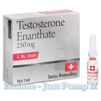 Testosterone Enanthate 250mg 10 Amps by Swiss Remedies