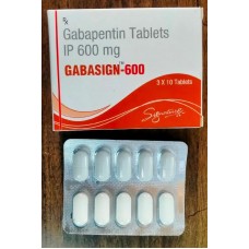 Gabasign 600 mg by Indian Pharmacy