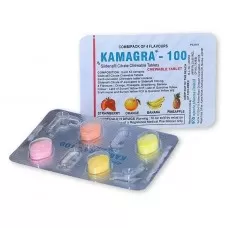 Kamagra 100 (Sildanafil 100mg)  by Ajanta Pharma