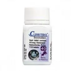 Clenbuterol 40 mcg 100 Tablet La Pharma