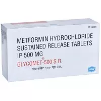 Glycomet 500 mg (10) by Indian Pharmacy