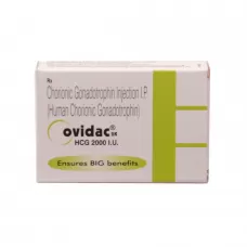 Ovidac 2000 iu HCG Injection by Zydus Cadila