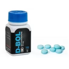 D-Bol BD Methandienone 10mg, 100 Tabs by Black Dragon