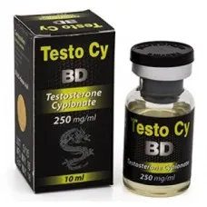 Testo Cy BD Testosterone Cypionate 250mg/ml, 10ml by Black Dragon