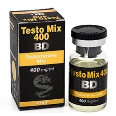 Testo Mix 400 BD Testosterone Mix 400mg/ml, 10ml by Black Dragon