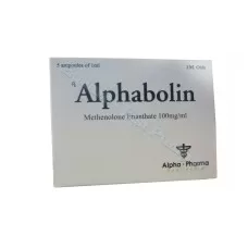 Alphabolin Methenolone Enanthate 100mg/ml - 5 Ampoules