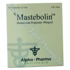 Mastebolin Drostanolone Propionate 100mg/ml 10 Ampoules