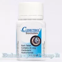 Clenbuterol 20 mg 200 Tabs by LA Pharma