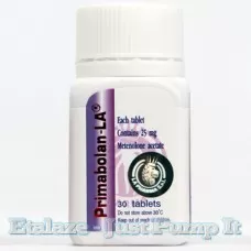 Primabolan Methenolone Acetate 25 mg 30 Tabs by LA Pharma