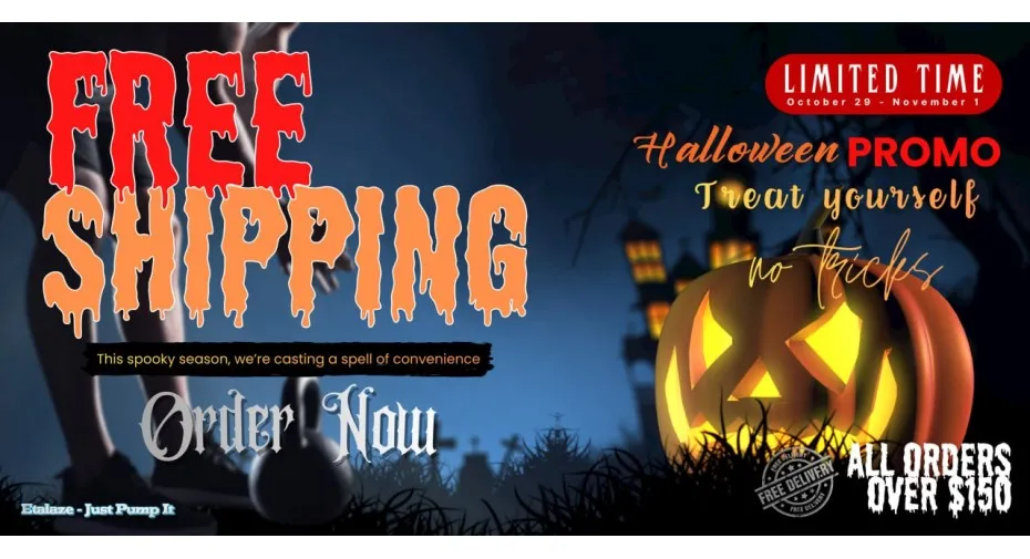 Halloween Free Shipping
