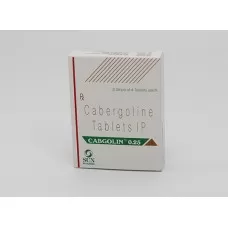 Cabgolin Cabergoline Oral tablets 0.25mg Sun Pharma