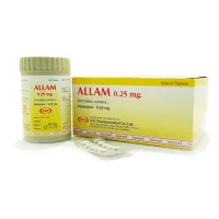 Allam  Alprazolam (1mg, 100 Tablet, HK Pharma) Allam  Alprazolam (1mg, 100 Tablet, HK Pharma)