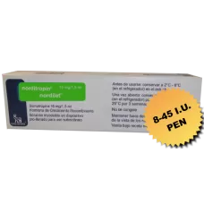 Norditropin Nordilet HGH Injection 15mg (45iu) Novo Nordisk Pack of 1.5ml/pen